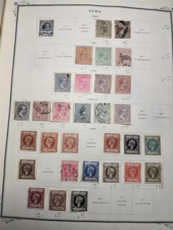 Cuba 1855-1962 Mint and Used Collection on Pages