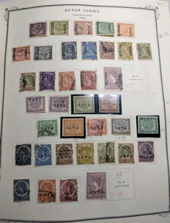 Dutch Indies 1864-1940 Mint and Used Collection on Pages