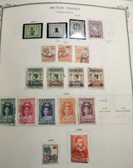 Dutch Indies 1864-1940 Mint and Used Collection on Pages