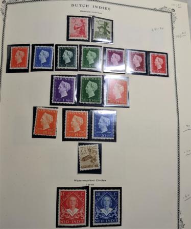 Dutch Indies 1864-1940 Mint and Used Collection on Pages