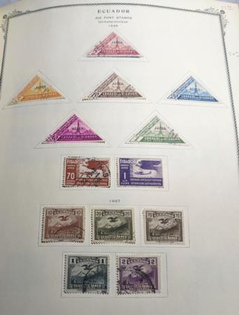 Ecuador, Guatemala, Haiti 1871-1999 Mint and Used Collection in Scott Binder