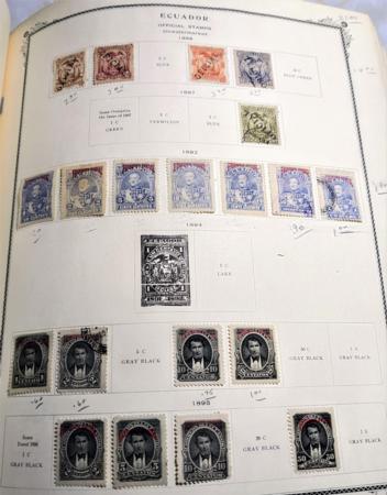 Ecuador, Guatemala, Haiti 1871-1999 Mint and Used Collection in Scott Binder