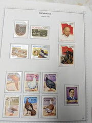 Nicaragua 1958-1995 Mint Collection on Minkus Pages