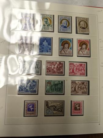 Vatican City 1929-1966 Mint Collection in Binder