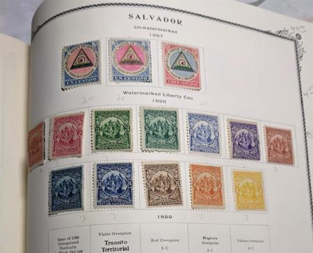 Nicaragua, Panama, El Salvador 1867-1964 Mint and Used Collection in Scott Binder