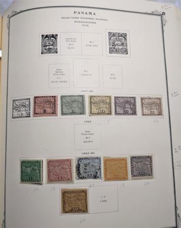 Nicaragua, Panama, El Salvador 1867-1964 Mint and Used Collection in Scott Binder