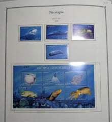 Nicaragua 2000-2011Mint NH Collection in 5-Ring Binder