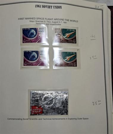 Russia 1960-66 NH Collection in 3-Ring Binder