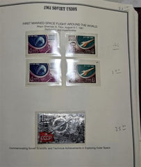 Russia 1960-66 NH Collection in 3-Ring Binder