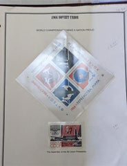 Russia 1960-66 NH Collection in 3-Ring Binder