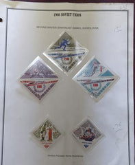 Russia 1960-66 NH Collection in 3-Ring Binder