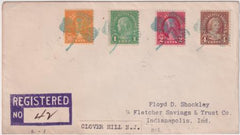 US New Jersey  Clover Hill 632  636  642  688 Fancy Cancel Cover