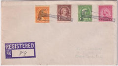 US Washington, Hammer 632, 636, 642, 689 Fancy Cancel Cover