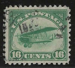 US C2 Airmails F-VF Used Light Cancel cv $30
