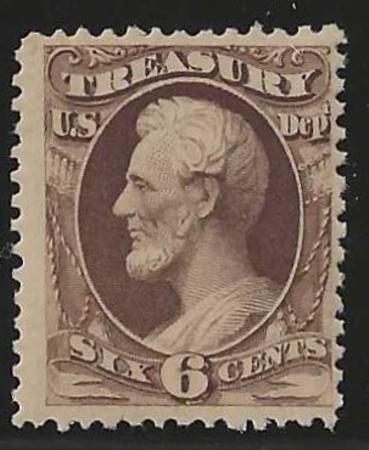 US O110 Officials F Mint LH cv $225