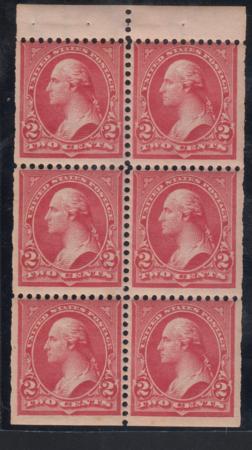 US 279B Bureau & Regular Issues Mint NH AVE-F Orange Red, Horiz Wmk Pristine!