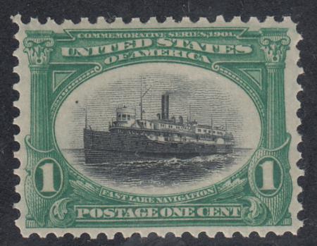 US 294 Early Commemoratives NH EF Should Grade 90