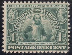 US 328 Early Commemoratives Mint NH F-VF