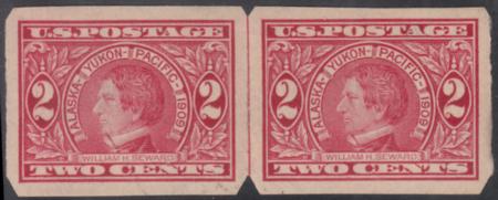 US 371 USA VII Early Commemoratives Vending Mint Hinged XF Well Centered