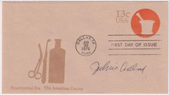 US 574 FDC Signed by Julius Axelrod, Nobel Prize Winning Neuropharmacologist