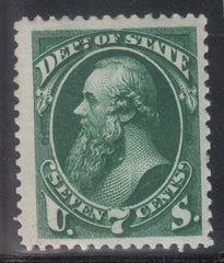 US O61 Officials Mint LH VF Large Margins, PF Cert