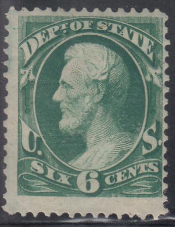 US O60 Officials Mint H F+ Dist. OG