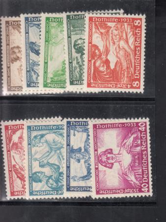 German B49-57 NH F-VF-XF Fresh Scarce Set Net