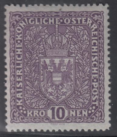 Austria 167 Mint NH VF-XF Scarce Key Value