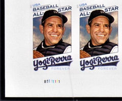 US 5608a Modern Imperf Yogi Berra Pair