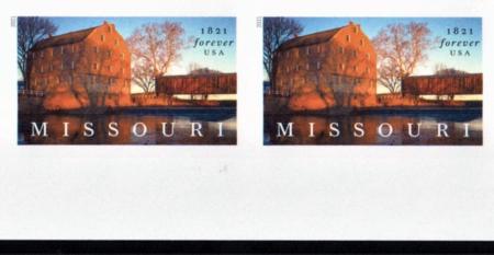 US 5626a Modern Imperf Missouri Pair