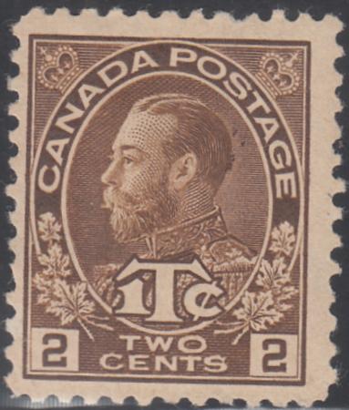 Canada MR4a Mint Hinged F-VF Rare Type I