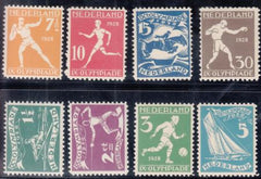 Netherlands B25-32 Mint NH F-VF 1928 Olympics