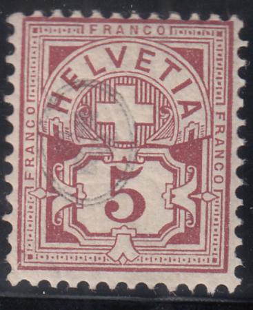 Switzerland 78 Mint LH F-VF Fresh OG Guinand Cert. For Block (This UL)