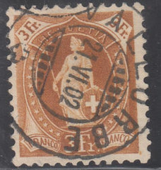 Switzerland 88 (SBK 72A)Used VF