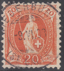 Switzerland 82A (SBK 66D)