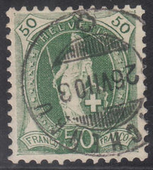 Switzerland 96A (SBK 74E) Used VF