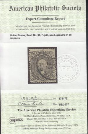 US 99 Classics Used F+ Light Cancel - APEX Cert