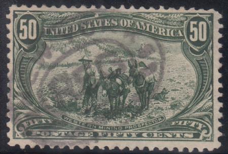 US 291 Early Commemoratives Used F-VF