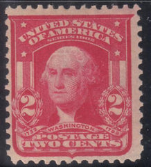 US 319 Bureau & Regular Issues Mint NH F-VF Bright Carmine Shade Noted In Scott