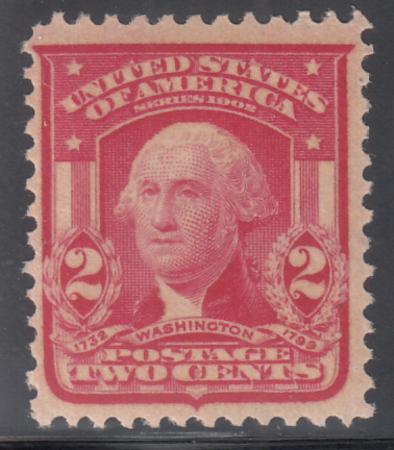 US 319Fi Bureau & Regular Issues Mint LH F-VF Carmine Type II