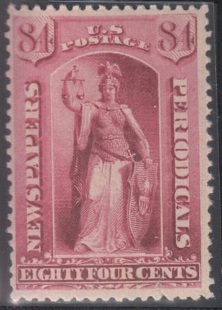 US PR88 Newspaper Mint LH Small Tear LR