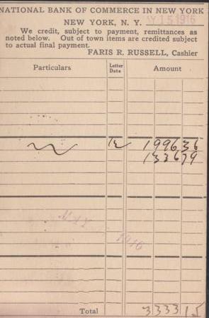 US 408 FDCS Shermack Type III Miscut Error, NY May 15, 1916 On Bank Card. Unusual!