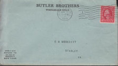 US 409 FDCS Shermack III VF Stamp + Cover, Jersey City, May 11th, 1914 Includes Contents, Bill For Swing $4.25 Sent REA