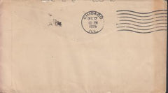 US 577 FDCS Shermack III Chicago Dec. 23, 1925 VF Stamp On VF Window Env.