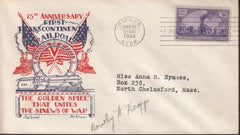 US 922 FDCs Omaha Fleetwood/Knapp Printed Cachet Autographed By Dorothy Knapp. Ex Wally Knapp. Unique!