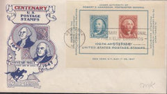 US 948 FDC Fleetwood/Knapp "MK" Of Lower Right For M. Knapp. Ex Wally Knapp. Unique!