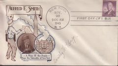 US 937 FDC Fleetwood/Knapp Printed Cachet Unaddressed FDC. Autographed By Dorothy Knapp. Ex Wally Knapp. Unique!