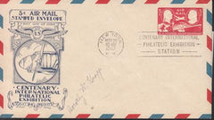 US UC17 FDC Fleetwood/Knapp Printed Cachet Unaddressed FDC, Autographed Dorothy Knapp, Ex Wally Knapp. Unique!