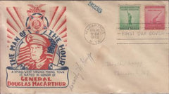 US 899-900 FDC On McArthur, WV Special Cancel. Knopp Printed Cachet Addressed To Dorothy Knopp In Rhinebeck, Autographed By Her. Ex Wally Knapp. Unique!