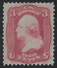 US 65E15h Essays and Proofs VF-XF Mint LH 3 cent August Issue (#56) PF Cert